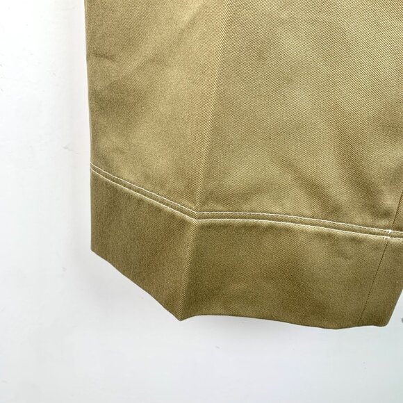 Thom Browne Camel Sack Trousers With Topstitching Fit 2 Size 38 100% Cotton Twil - Picture 4 of 8